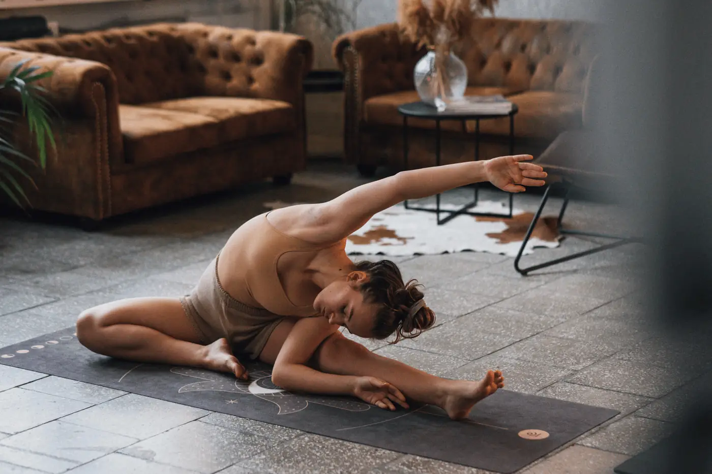 Stretching and recovery space at GRIT